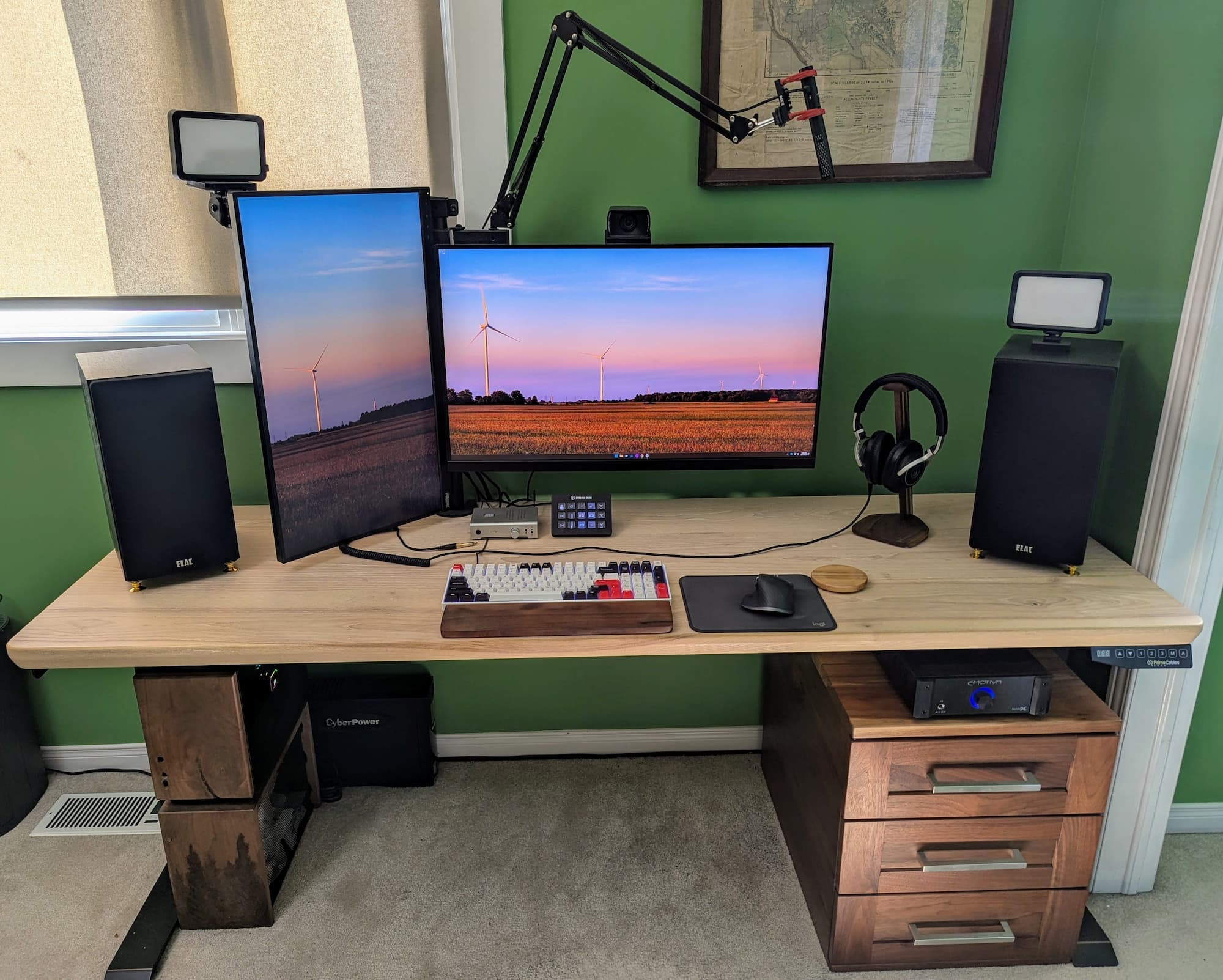 Woodworking project - ash desk