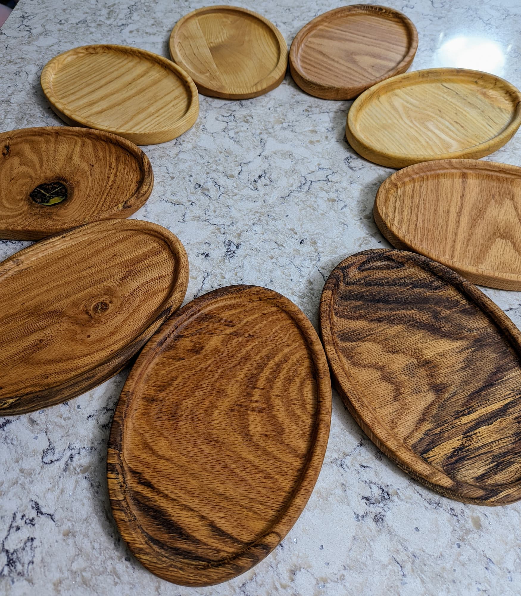 Woodworking project - trivets